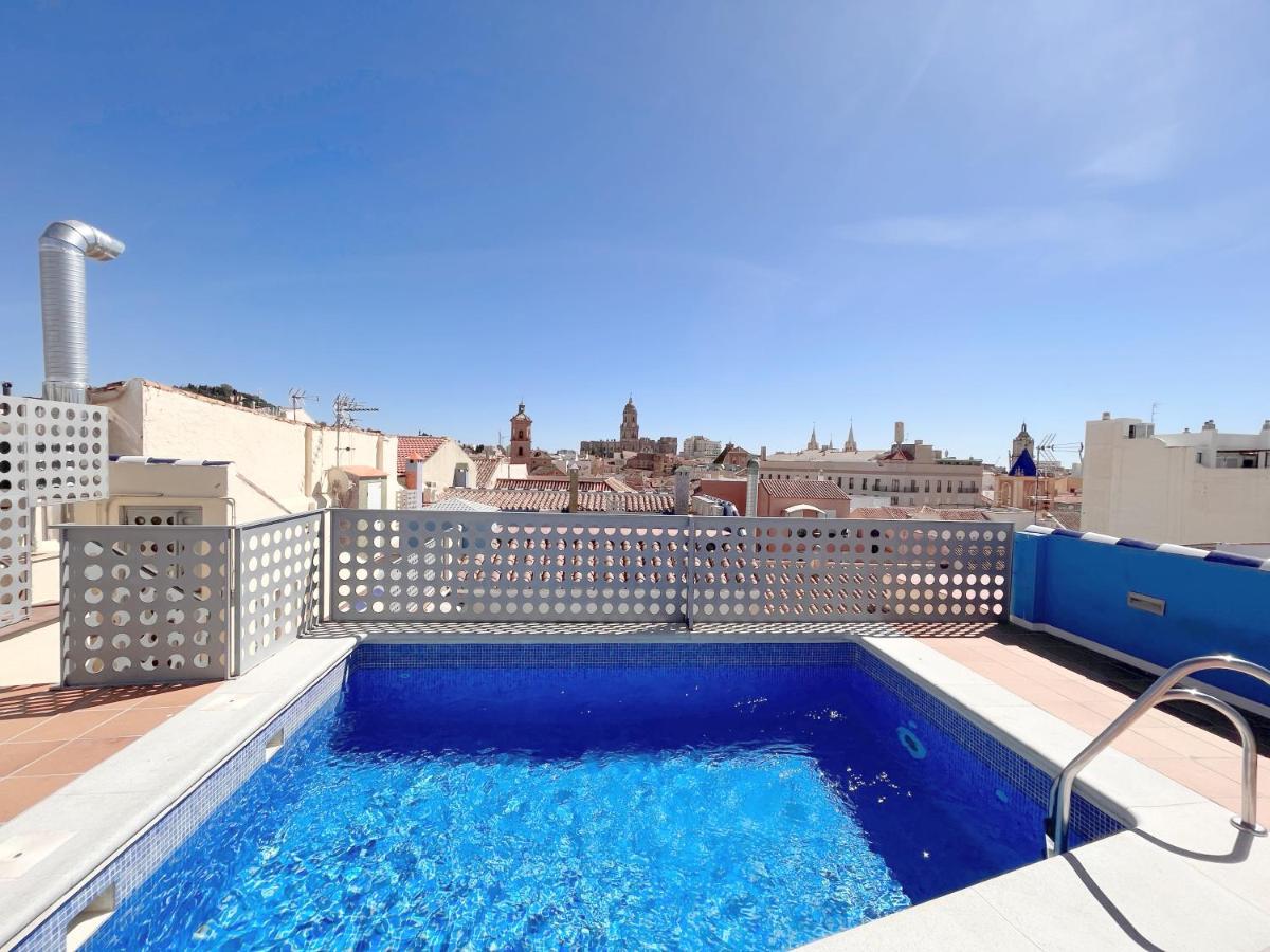 Homely Malaga Carreteria Con Piscina Ngoại thất bức ảnh